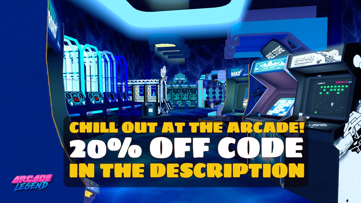 Now that you've conquered Ice Lair why not check out @ArcadeLegendVR, another cool-as-ice game? Use promo code ICELAIR on the Meta store for 20% off this custom arcade-building gem!