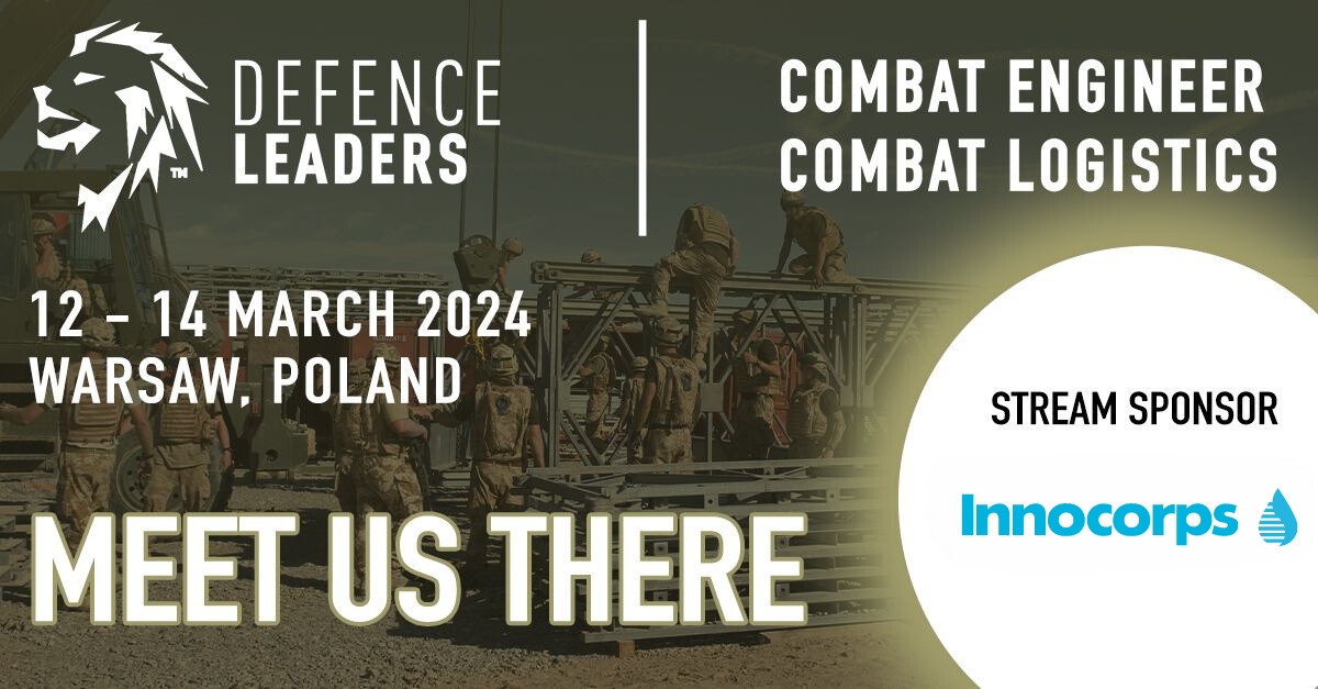 We're excited to share we will be attending the Combat Engineering & Logistics 2024 Conference in Warsaw from March 12th to 14th! Don't forget to visit us at booth 7 to learn more about #Innocorps and #CircularCity.

(1/2)