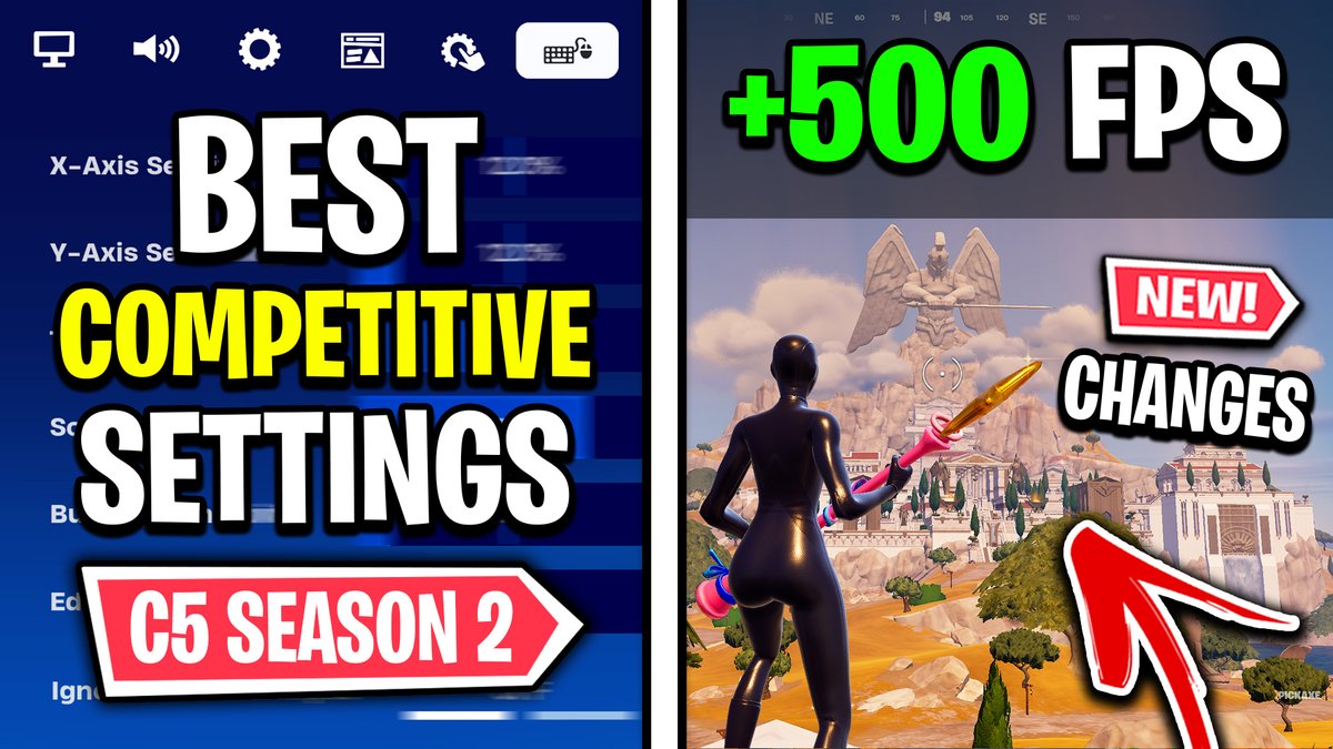 *NEW VIDEO* - Best Settings For Chapter 5, Season 2!