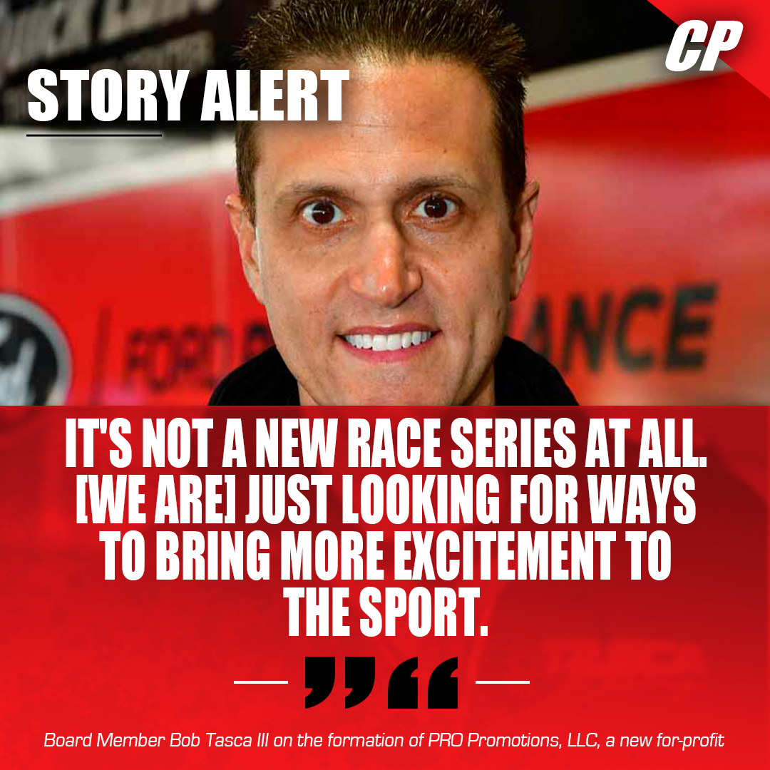 Funny Car racer and Professional Racers Organization [PRO] board member Bob Tasca III was emphatic to those who might try to read between the lines of an announcement by the group on Saturday. #DragRacingNews #PEAKSquad #CompetitionPlus
FULL STORY - competitionplus.com/drag-racing/ne…