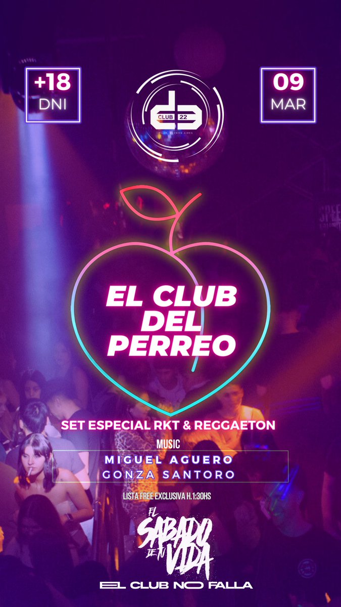Hoy todo perreito 💃🕺
#ElSabadoDeTuVida
#ElClubNoFalla