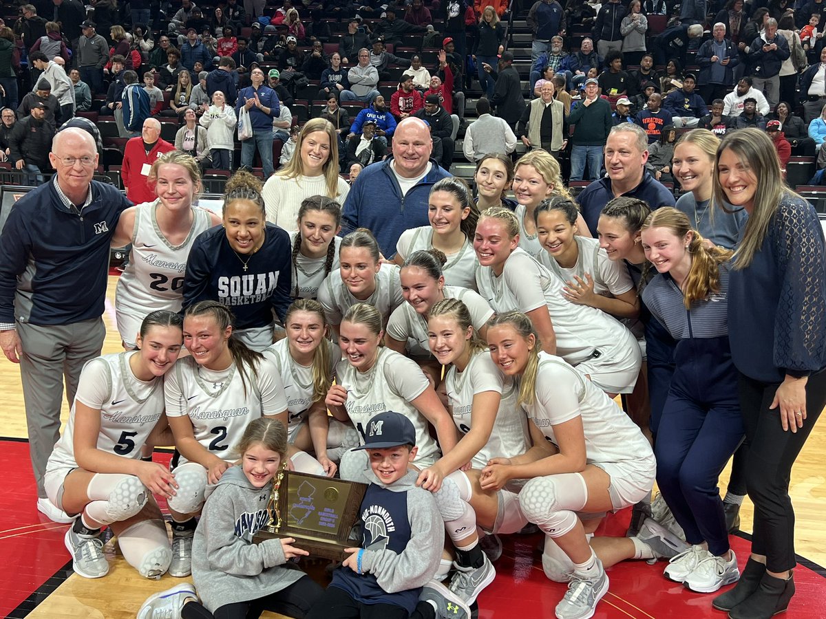 Group 2 champs. Manasquan beats Madison 47-26 to win its 8th state title since 2012 and 7th since Lisa Kukoda took over the program in 2012-13.