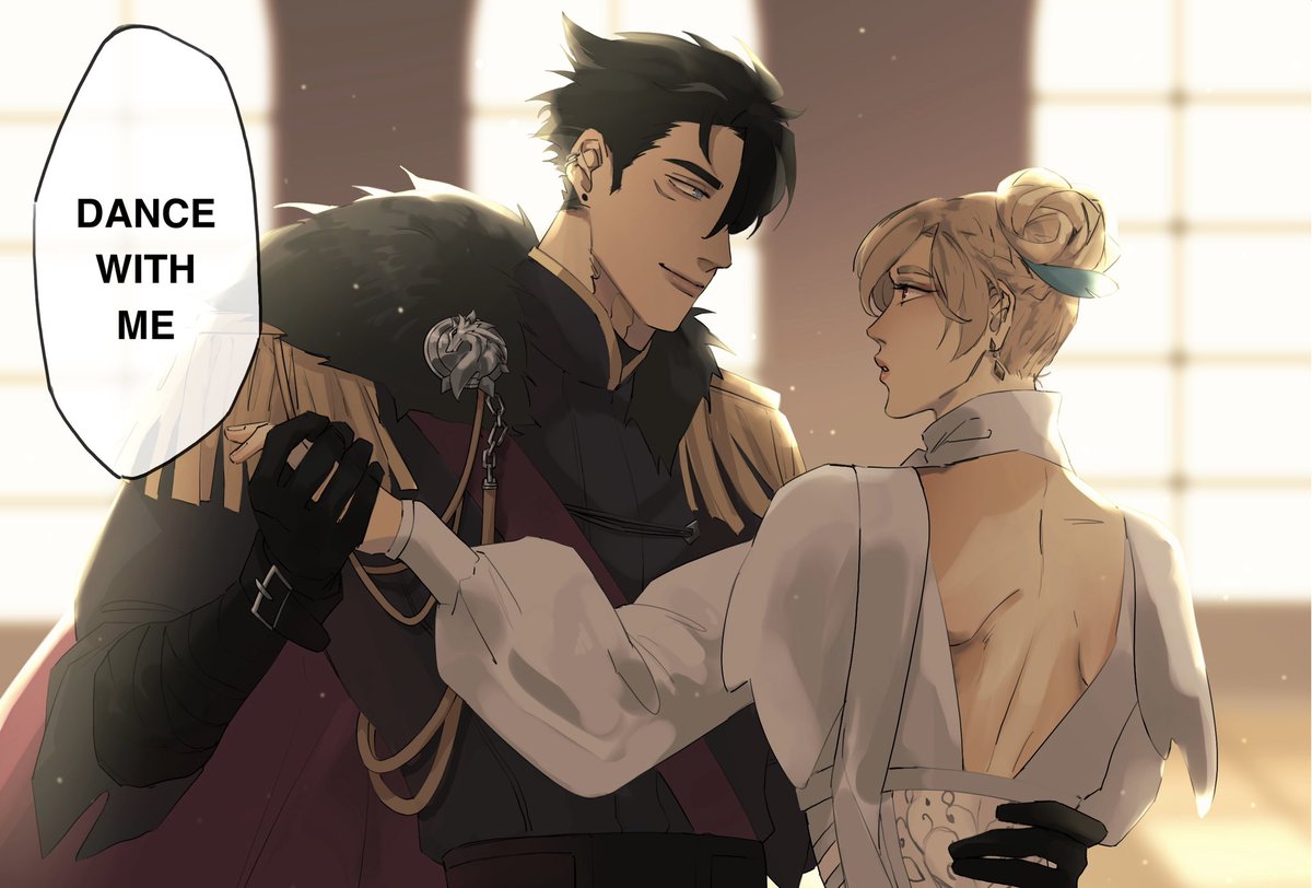 somnbi's tweet photo. more of these two ✨ but a fontaine gala event would be nice #wrioveh https://t.co/umtUQT3Tpp