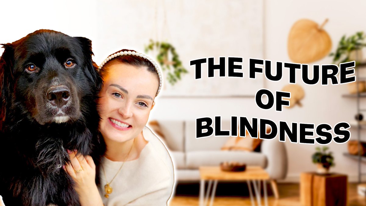 Is technology the real cure for blindness? Let’s talk about robotic guide dogs, self driving cars, and more! Watch now: youtu.be/_1OvPXplyH0