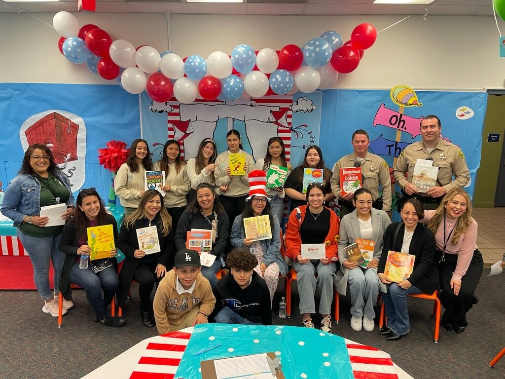 Century Station Deputies had the inspiring privilege of finishing the week by participating in 'Read Across America Week' at local schools.