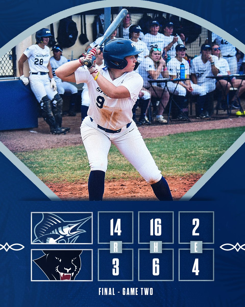 Dominant to end the weekend #FEARtheFISH 🐟🥎