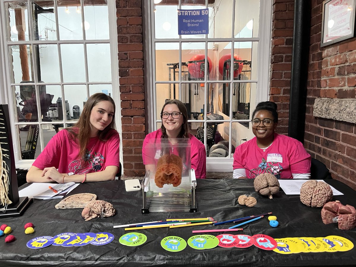 Kristin Scaplen (@kristinscaplen) on Twitter photo The <a href="/BrainWavesRI/">Brain Waves Rhode Island</a> Brain Fair is now! Join us at Hope Artiste in Pawtucket from 10-2pm. Learn about brain science and brain health from local HS students, <a href="/BryantUHealth/">BryantU_Health and Behavioral Sciences</a> students and other RI research labs, pick up community resources, and have fun! The <a href="/BrainWavesRI/">Brain Waves Rhode Island</a> Brain Fair is now! Join us at Hope Artiste in Pawtucket from 10-2pm. Learn about brain science and brain health from local HS students, <a href="/BryantUHealth/">BryantU_Health and Behavioral Sciences</a> students and other RI research labs, pick up community resources, and have fun!