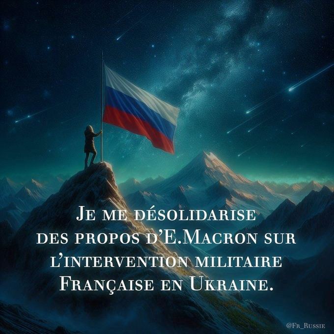 algajolas's tweet image. #PasdeguerreFranceRussie