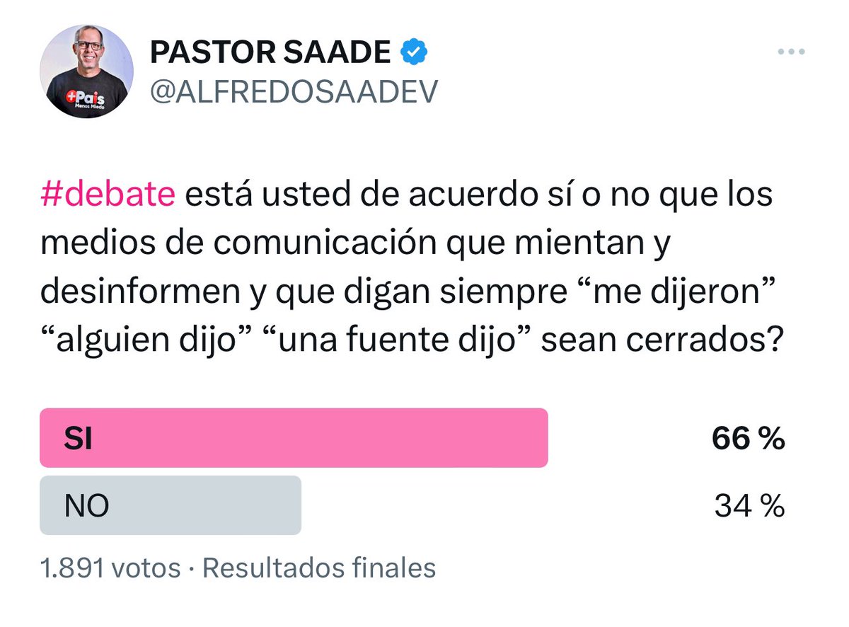 pastor Alfredo saade tweet media