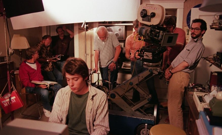 #BehindTheScenes 
#WarGames (1983)    
A young man finds a back door into a military central computer in which reality is confused with game-playing, possibly starting World War III.

#MatthewBroderick as David.
#FilmX 📽️  🎬