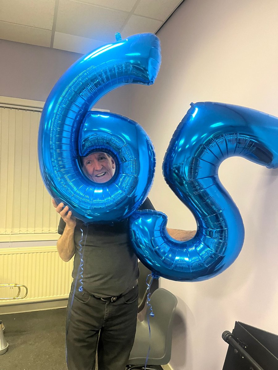 Happy birthday to Raymond today! What better way to celebrate than at a band rehearsal! 🤭🤭