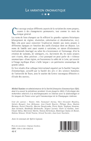 eug1979's tweet image. e-Onomastics: LA #VARIATION ONOMASTIQUE #Richesse #onomastique de la #vallée de la #Loire e-onomastics.blogspot.com/2024/03/riches… par Michel Tamine / Collection : Nomino ergo sum