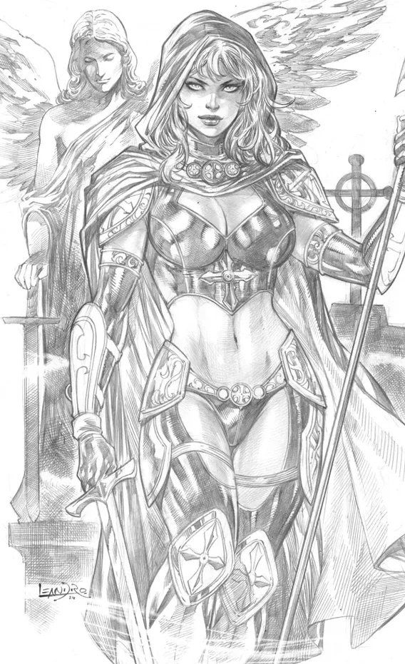 Magdalena 🗡️ 

#comics #art #Pencildrawing #pencil #comics #topcow