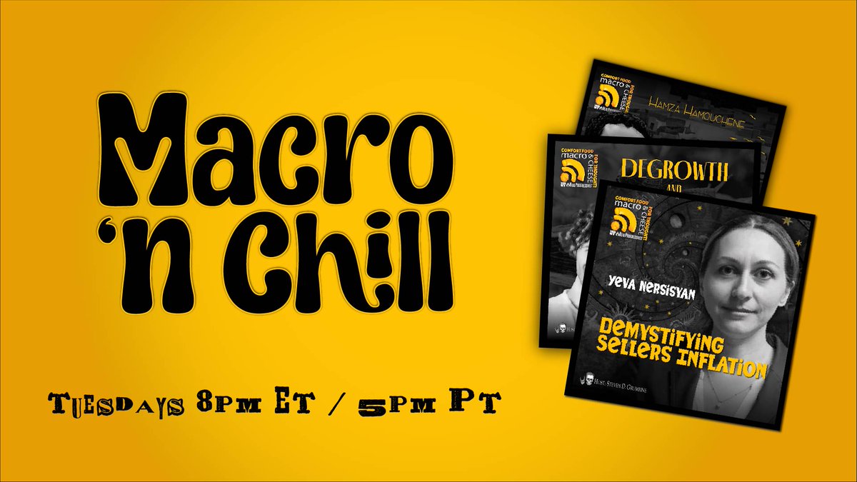 @sdgrumbine Is Biden's economy really the greatest ever? Join us Tues. 3/12 @ 8 pm ET/5 pm PT as we listen to and discuss our latest ep. Demystifying Sellers Inflation ft.  Yeva Nersisyan.  #LearnMMT #SellersInflation #Austerity   

Register: us06web.zoom.us/meeting/regist…