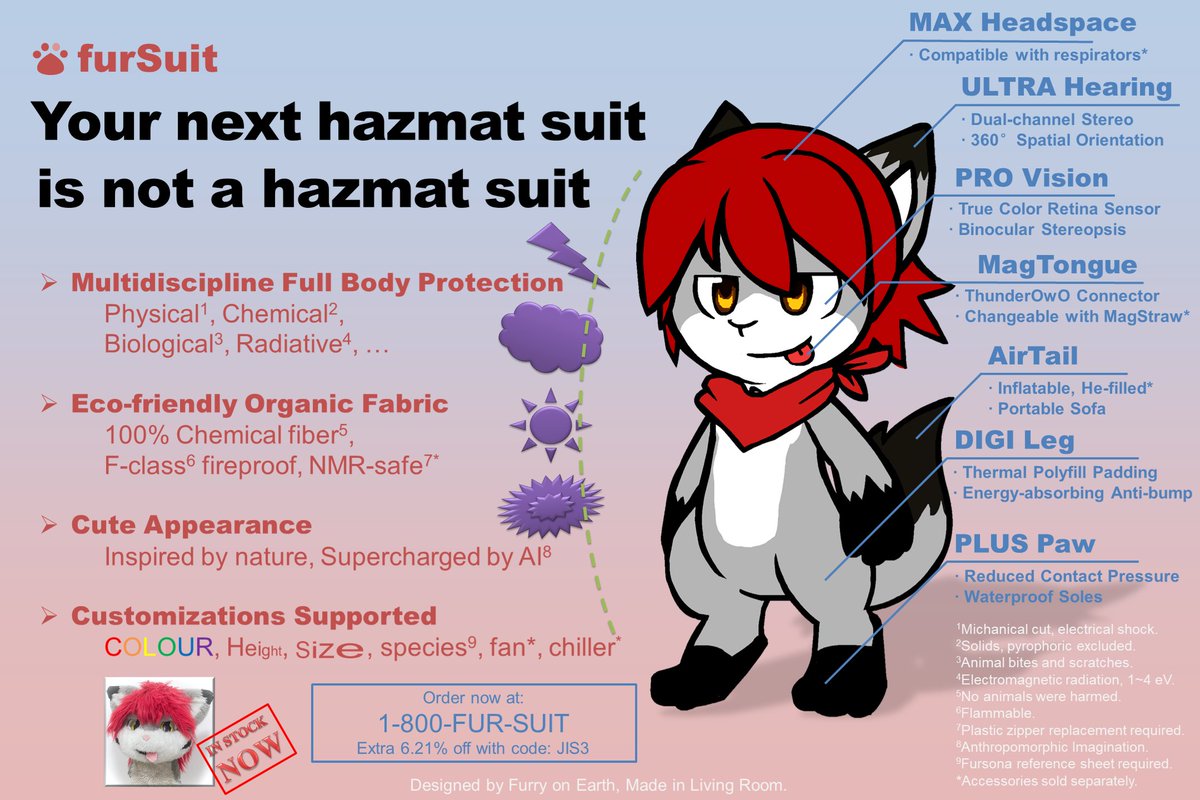 Entry 13: An interesting take on a hazmat suit.