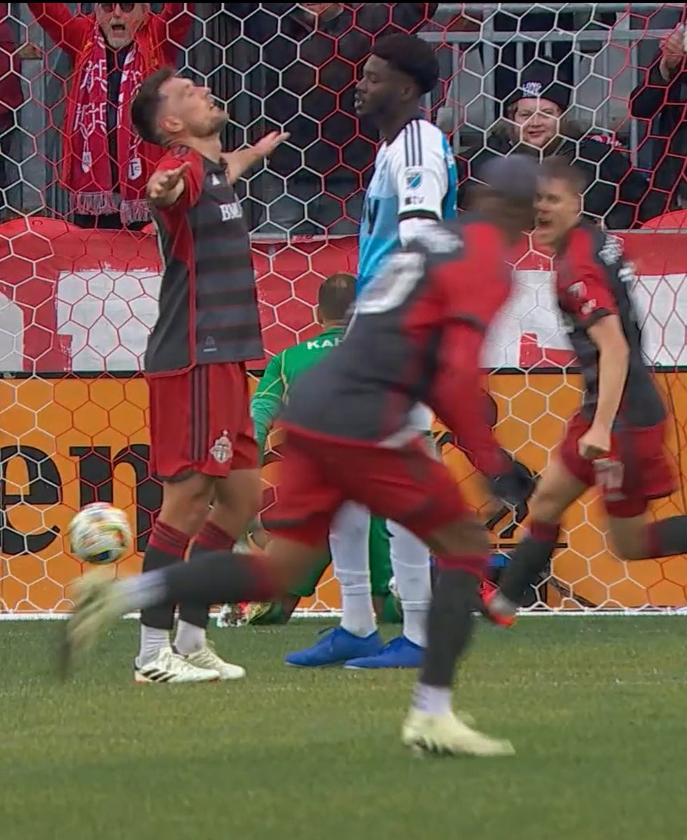 TorontoFC's tweet photo. Shane after the goal is all of us https://t.co/SwI5DomKNP