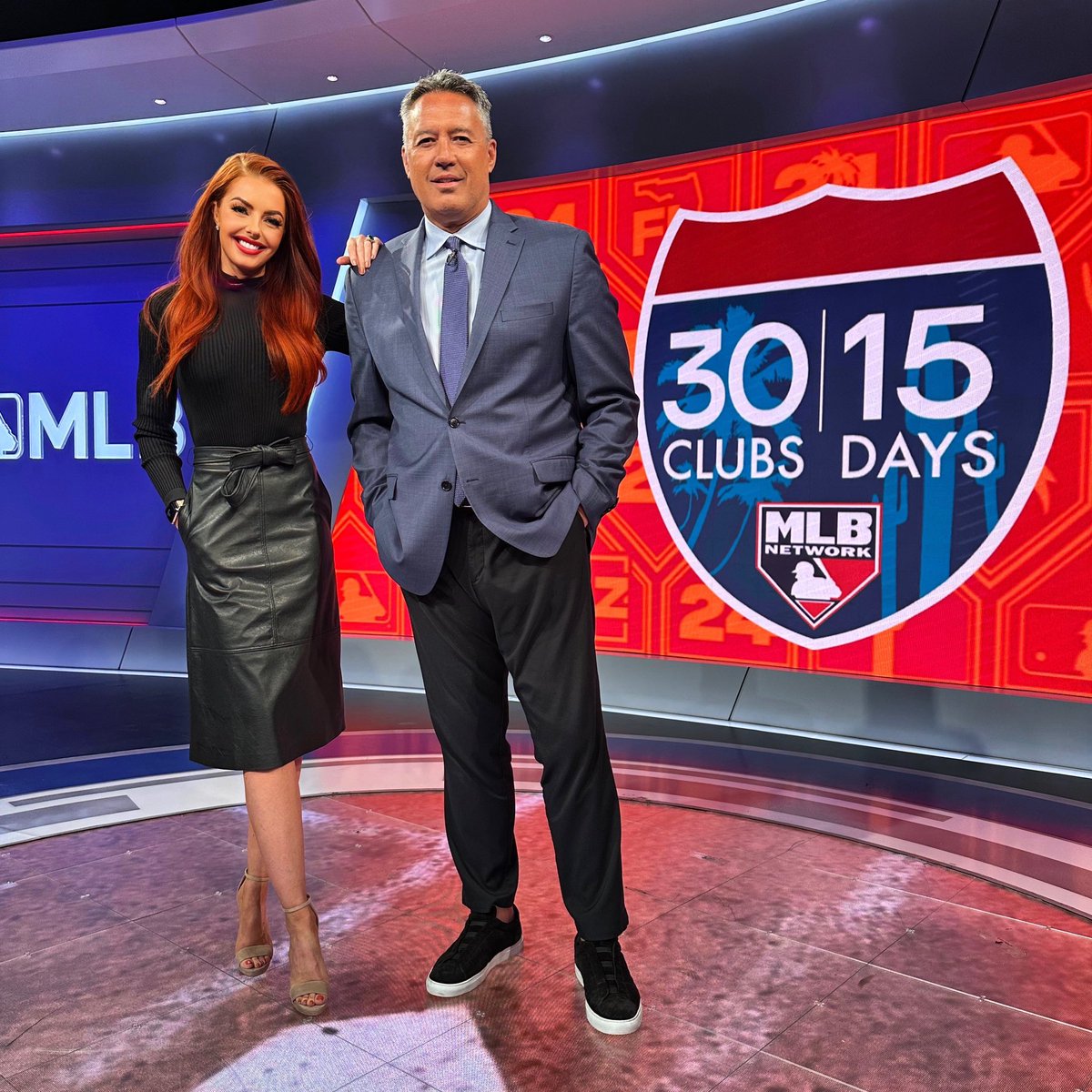 No better way to dive back into @MLBNetwork than by working with the best!