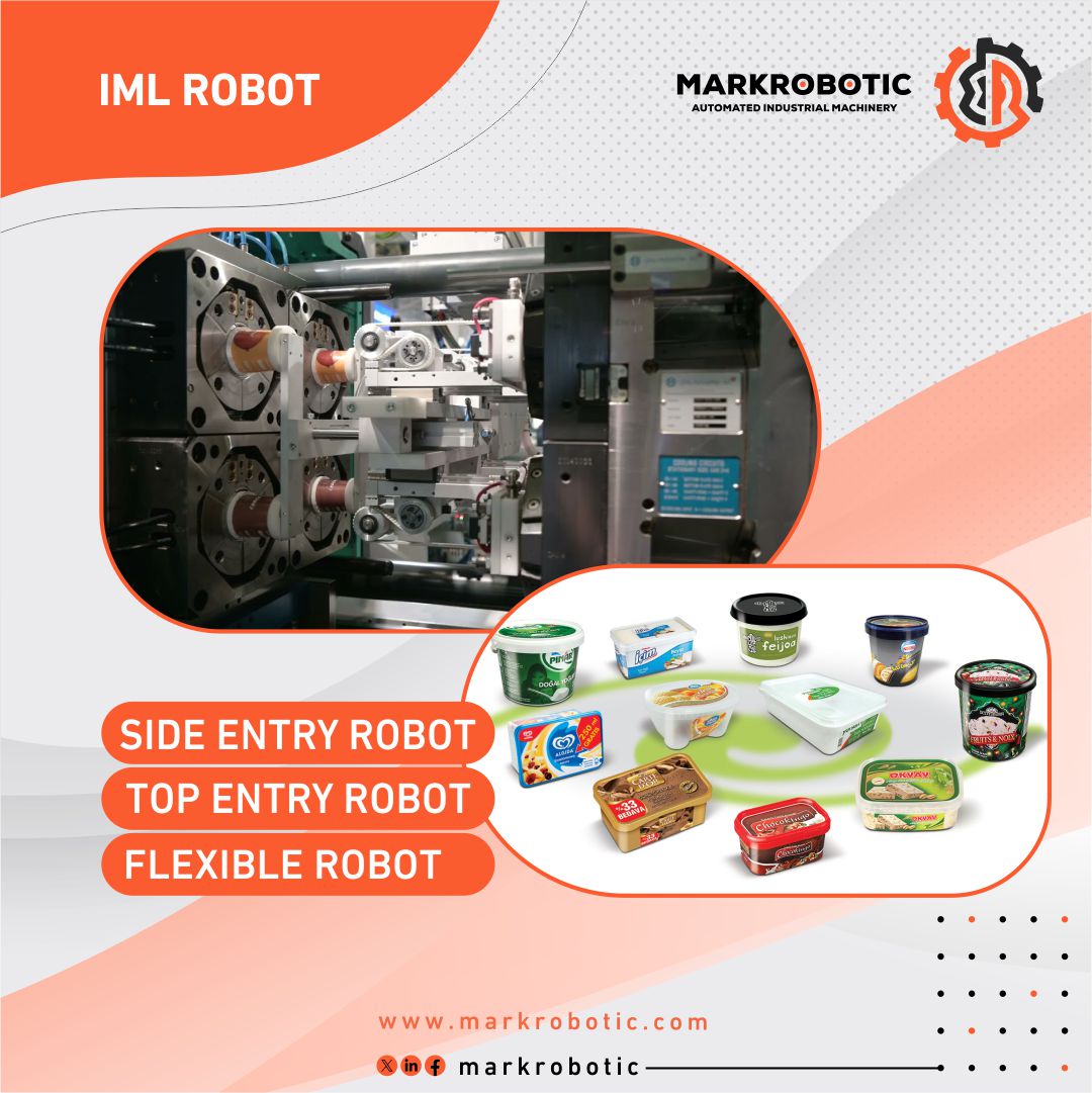 markrobotic's tweet image. Unveiling our latest innovation: the IML (In-Mold Labeling) robot! Transforming packaging processes with unparalleled efficiency and precision. 

📞 (+90) 541 493 69 89
📧 info@markrobotic.com

 #Automation #MARKROBOTIC #IMLROBOT