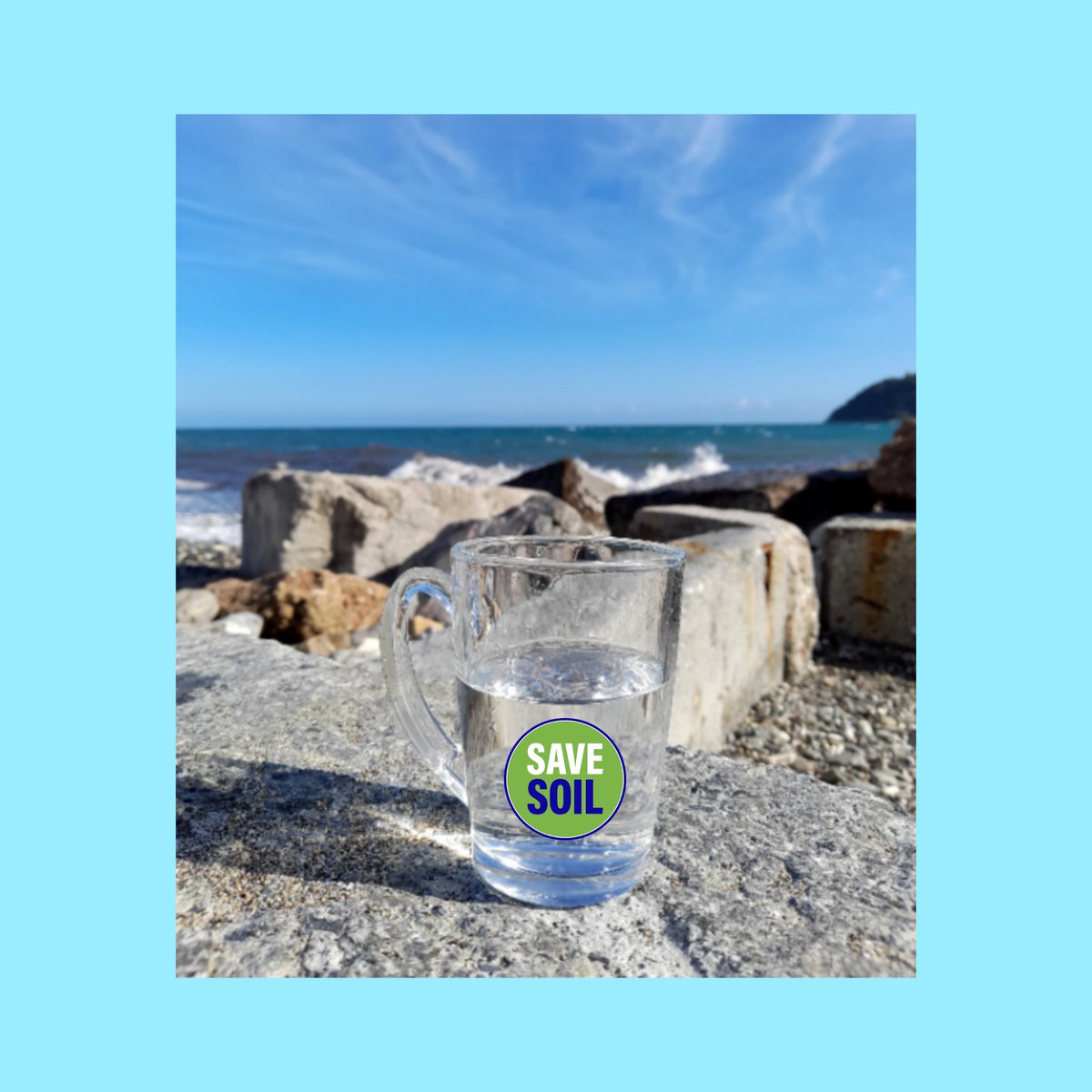 SophiaSaveSoil's tweet photo. For this #WorldWaterDay, let's celebrate this Life-making material and support the #SaveSoilMovement!💧
Take a picture/video of the water element (sea, river, rain, drinking water ecc), including #SaveSoil logo!
Get creative, use the #SoilSavesWater and tag @cpsavesoil 🙏🎉 https://t.co/EmCpNPGO1h