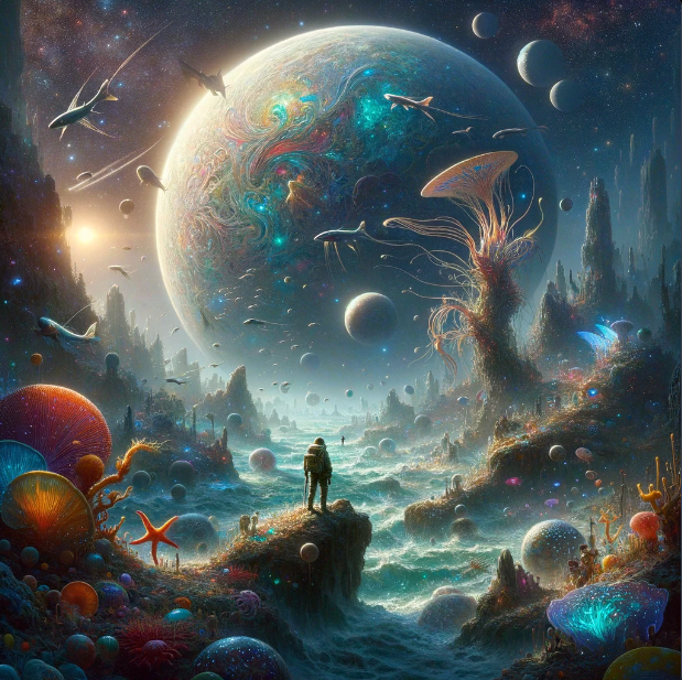 SEI what you want about #AI art projects, but <a href="/SeiWanderers/">Wanderers</a> has put together a face melting collection which has been carefully curated.  Well done, Head Wanderer.....well done!