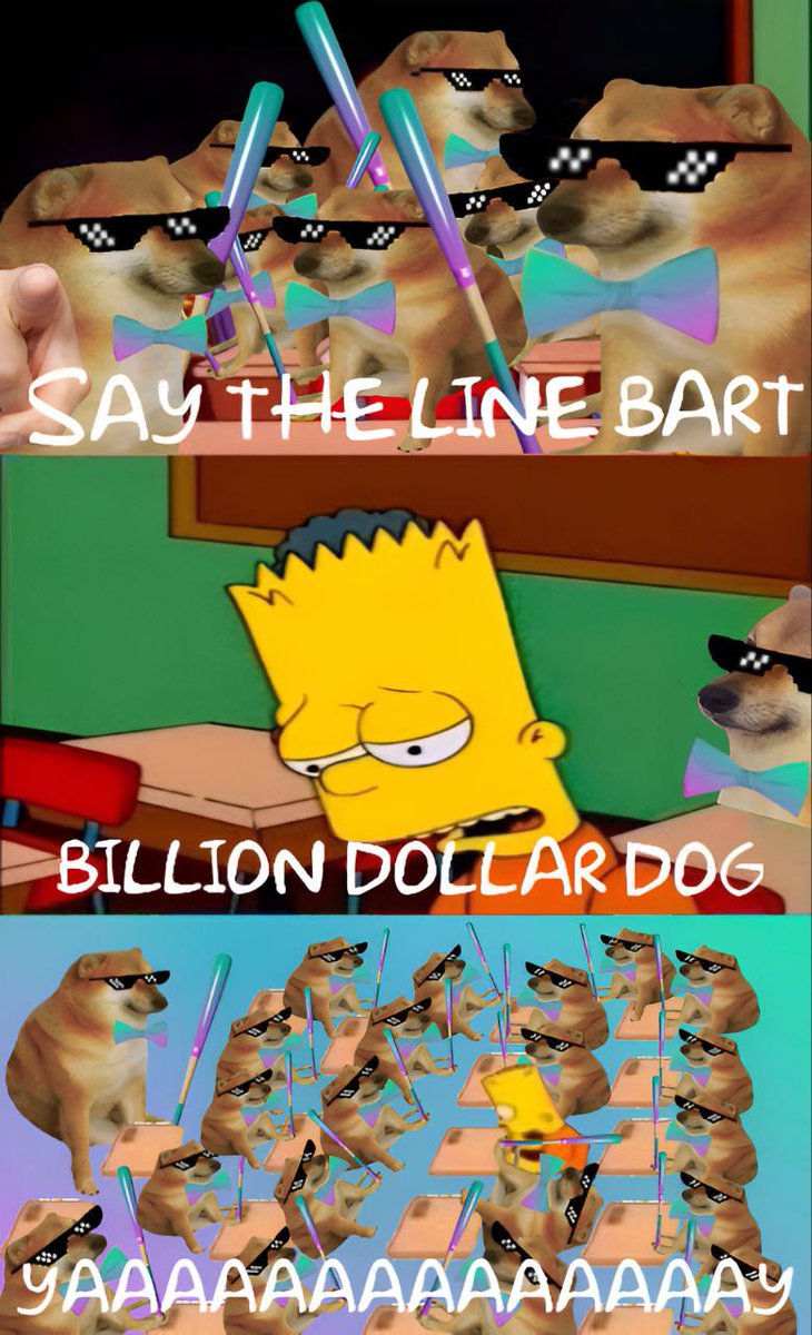 TheGoodSquirt's tweet image. Everyone is talking about $BLOCK but you know what the real insiders know?

Even Bart from The Simpsons knows who the real dog is in this fight with #Dogecoin and that it's all about $DOBO on Sol