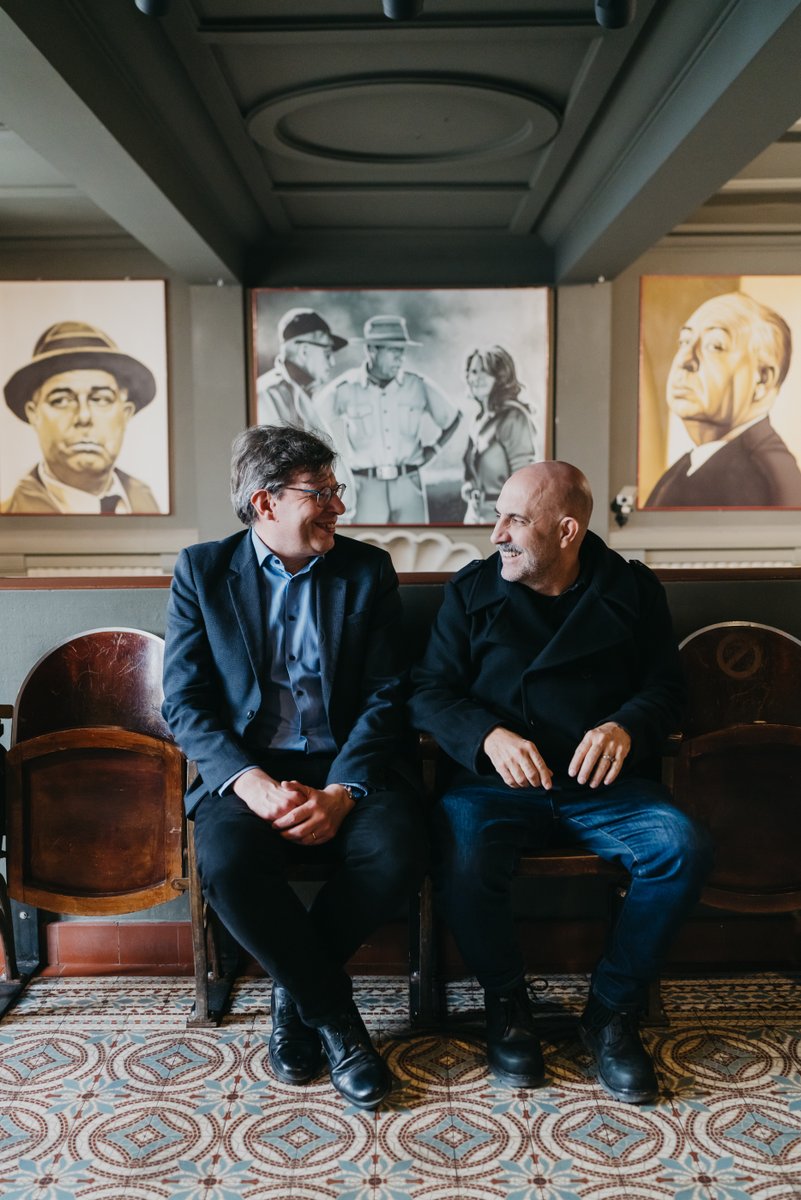 What an amazing masterclass, thank you Gaspar Noé, <a href="/philippe_rouyer/">Philippe Rouyer</a>. La grande classe ! <a href="/CinemathequeLux/">Cinémathèque Lux</a> © Margaux Gatti - Luxembourg City Film Festival