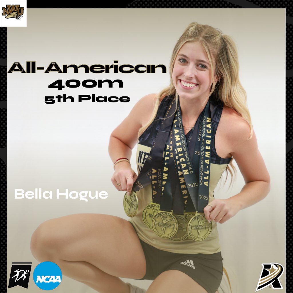 🚨🐺All-American🐺🚨

All-American in the 60m, 100m, 200m and now the 400m! Bella finishes in 5th place with a time of 55.51!

#nwutf #pwolfnation
