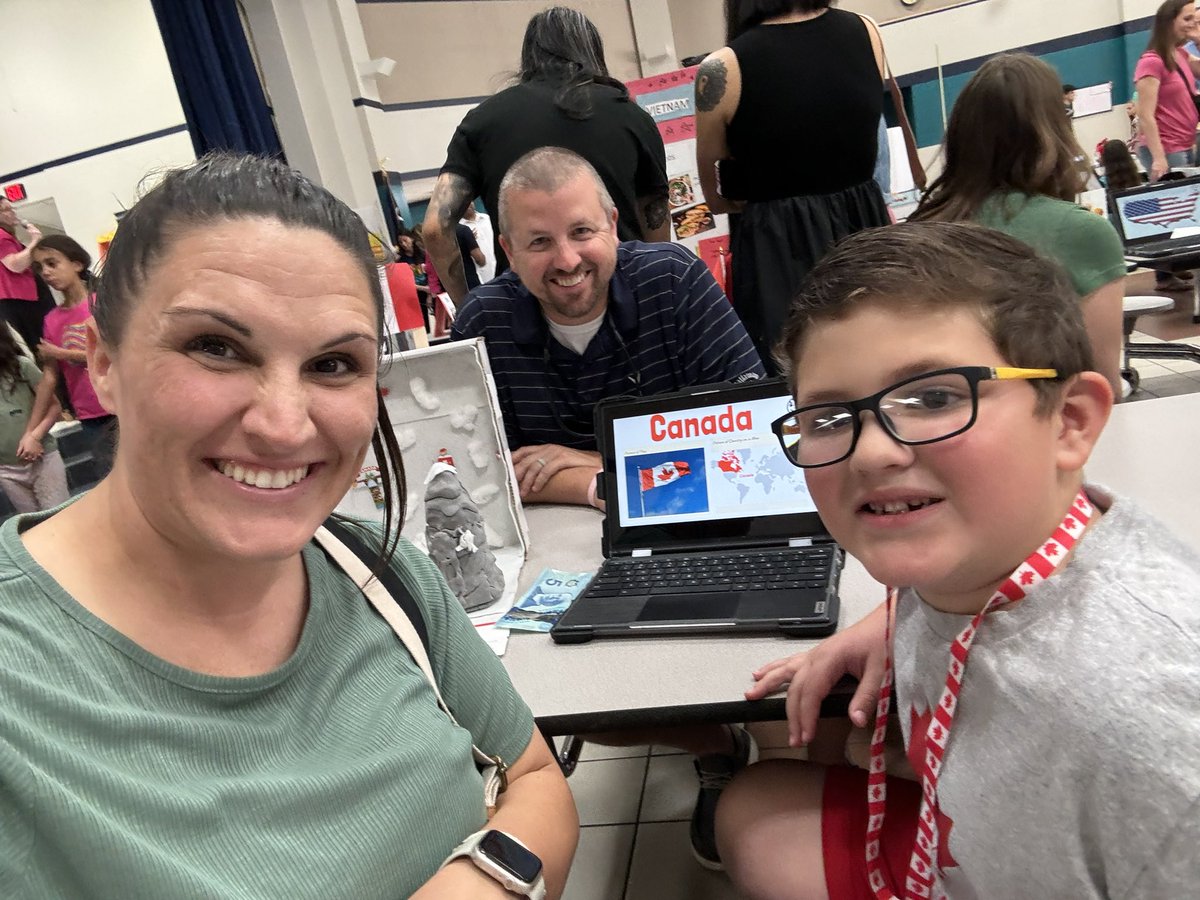 So proud of Jackson and all the <a href="/SampsonElem/">Sampson Elementary</a> Stallions for showing off their hard work at the Horizons Showcase this week. Jackson chose Canada since that’s the only time he’s been out of this country, he loved showing off his plane ticket🤣🇨🇦<a href="/mrsmichelclass/">Kristy Michel</a> #CFISDspirit