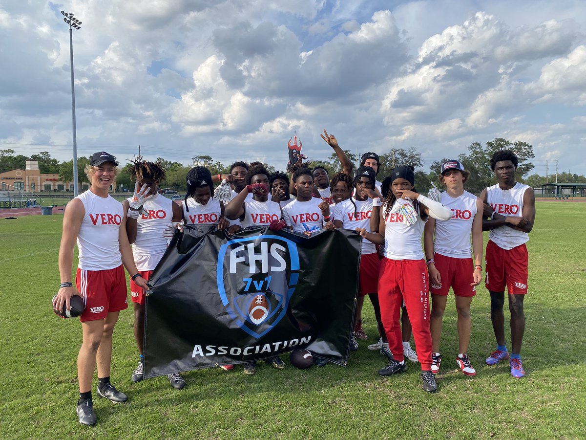 Congratulations to @VBFootball for winning the 2024 FHS7v7A Bring The Heat Tournament! #UpGradeYourOFFSEASON @FlaHSFootball @DanLaForestFB