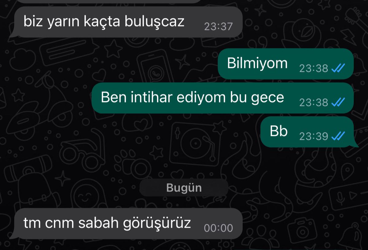 gecenin siklenme seviyesi