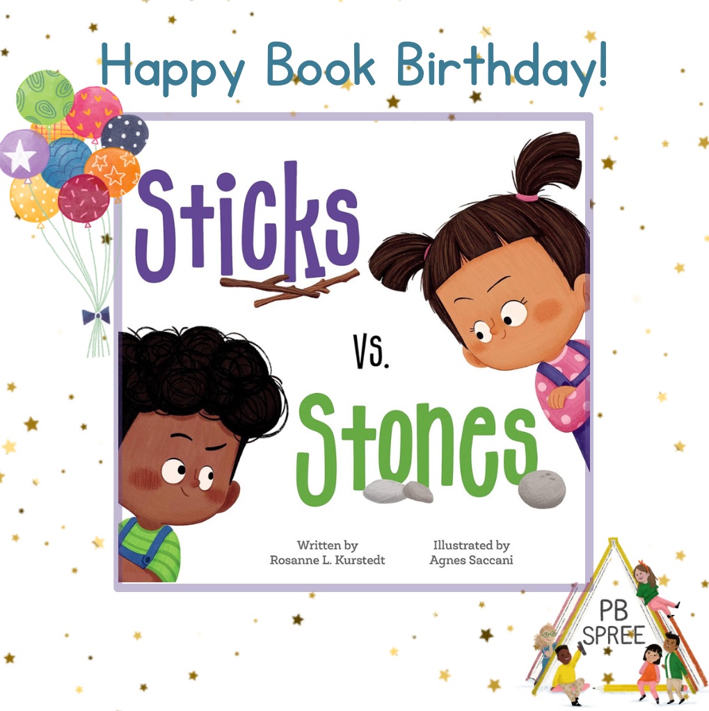 PB Spree (@pbspree) on Twitter photo Happy Book Birthday to <a href="/RLKurstedt/">Rosanne Kurstedt</a> and <a href="/AgnesSaccani/">Agnes Saccani</a> for their lovely picture book STICKS VS. STONES! Congratulations!
<a href="/HachetteUS/">Hachette Book Group</a> <a href="/worthykidsbooks/">WorthyKids</a> Happy Book Birthday to <a href="/RLKurstedt/">Rosanne Kurstedt</a> and <a href="/AgnesSaccani/">Agnes Saccani</a> for their lovely picture book STICKS VS. STONES! Congratulations!
<a href="/HachetteUS/">Hachette Book Group</a> <a href="/worthykidsbooks/">WorthyKids</a>