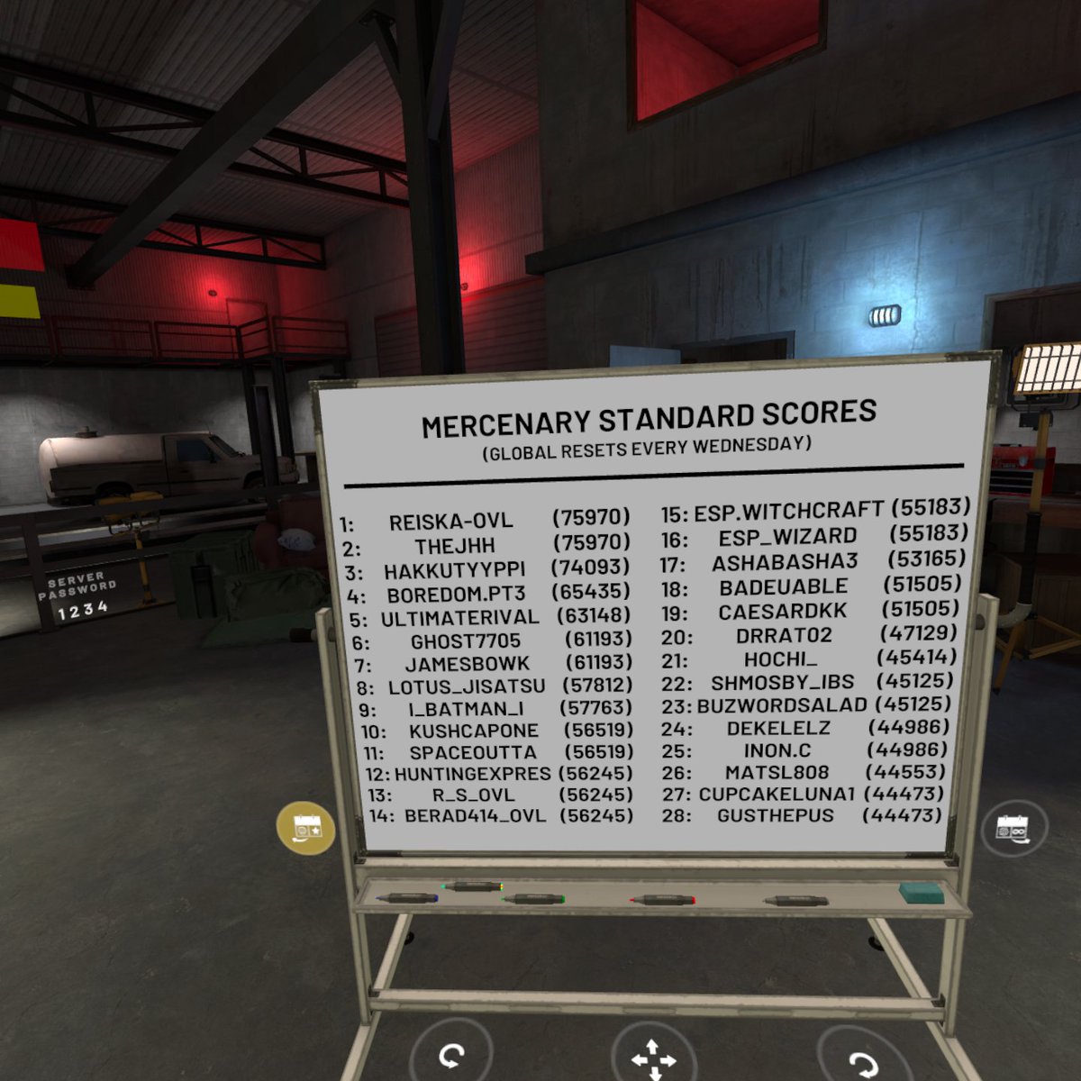 jheusala's tweet image. My team has the global top-1 in Onward VR for both the standard and endless mercenary co-op modes :) #OnwardVR #score #MercenaryMode #torille #finnishguys