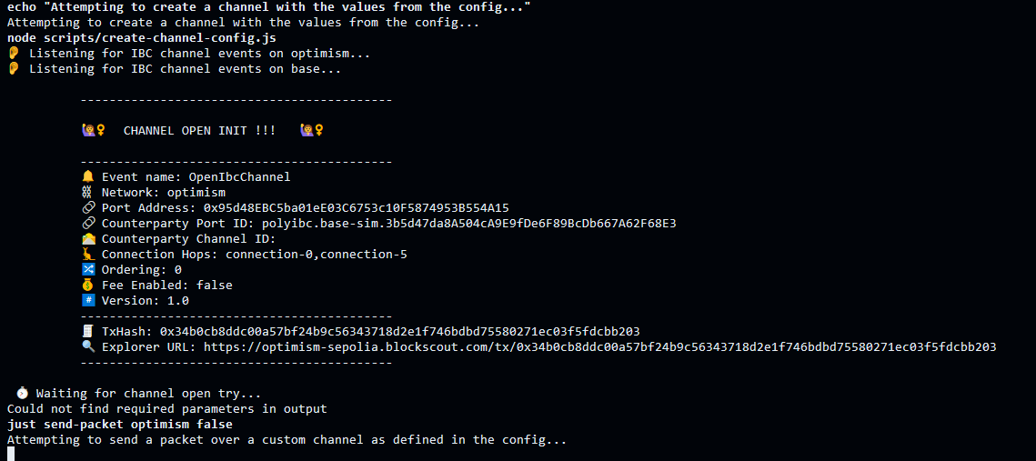 0ndrec's tweet image. It&apos;s time to test!!! 😋 @Polymer_Labs #interblockchaincommunication