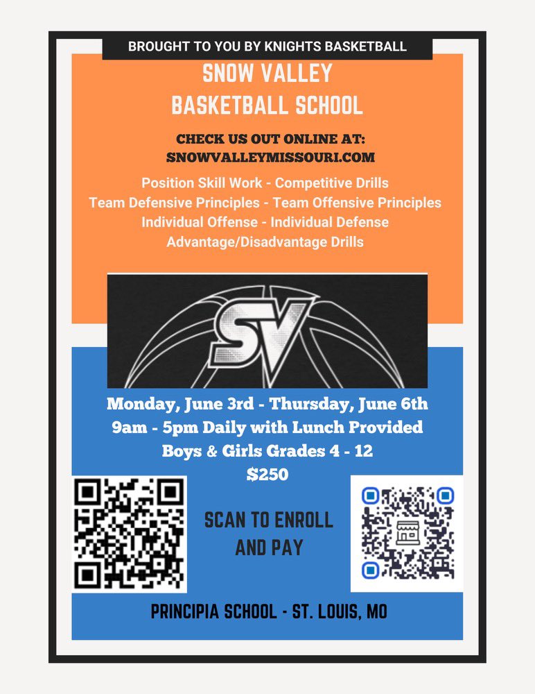🚨🚨 Attention Snow Valley fam!! 🚨🚨 Due to circumstances beyond our control, Snow Valley will be a day camp this year. Here is the info.