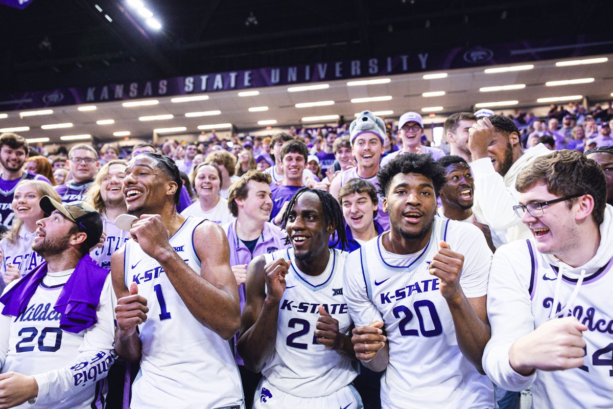 KStateMBB's tweet photo. EVERY MAN A WILDCAT

#KStateMBB x @KState_Students https://t.co/CMEW6u5qF5
