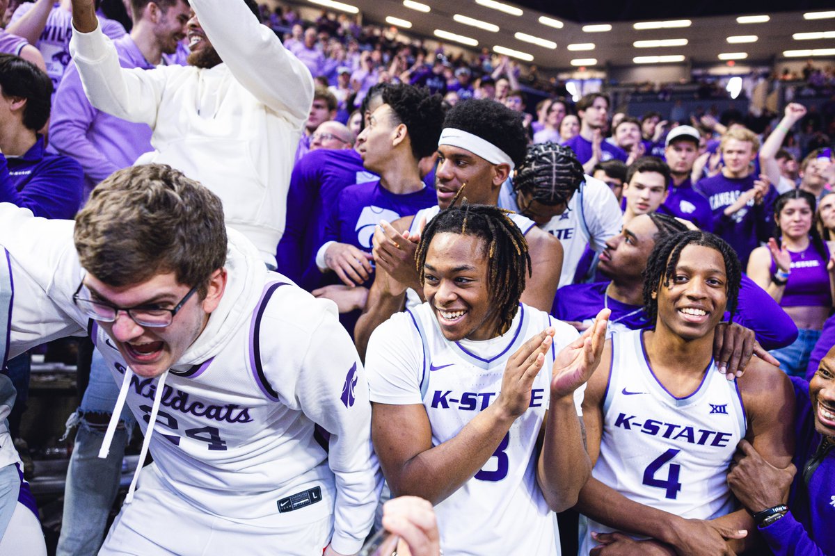 KStateMBB's tweet photo. EVERY MAN A WILDCAT

#KStateMBB x @KState_Students https://t.co/CMEW6u5qF5