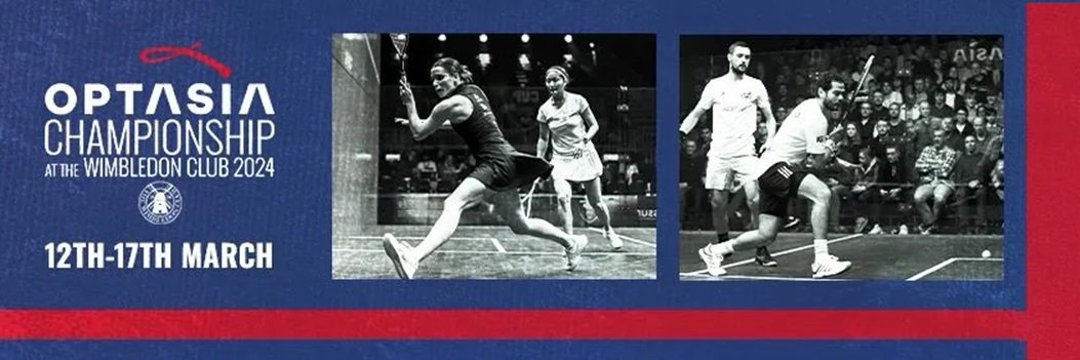 PNSQUASH's tweet image. Get your tickets for the PSA Optasia Championships 2024👌
World-class squash in a top location @wimbledonclub with @DannyLeeSquash hosting.
Tickets available here: optasiasquash.com/tickets