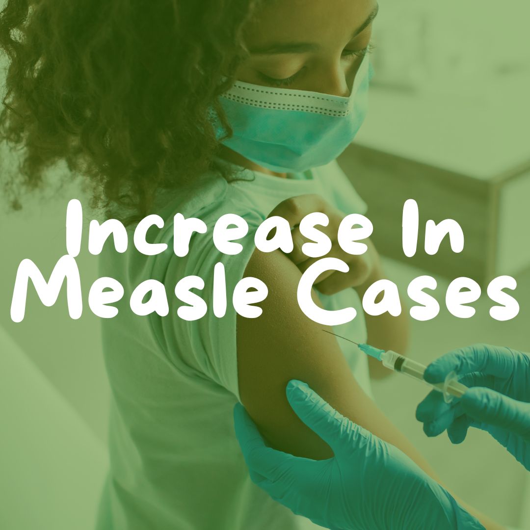 Here are the common signs to look out for: 
1. High Fever
2. Cough
3. Runny Nose
4. Red Eyes
5. Rash starting on the face and spreading to the rest of the body 

If you suspect measles, it’s crucial to contact your pediatrician promptly. 
#measles #kidshappyhealthy #drcandicemd