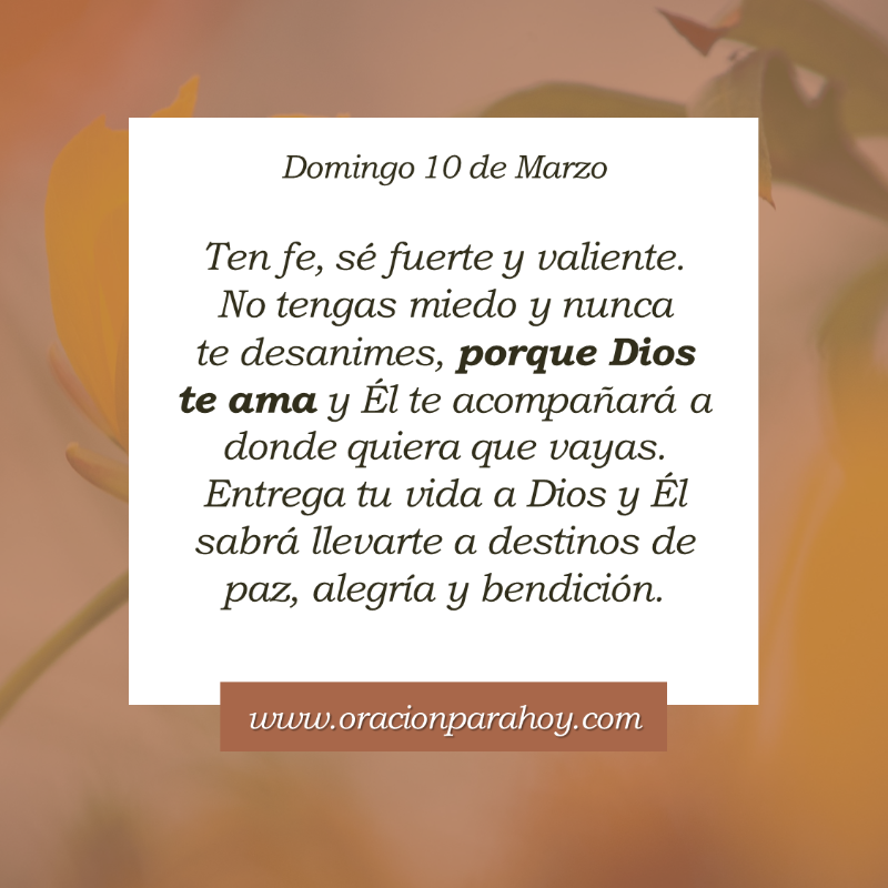 OracionParaHoy's tweet photo. Oración para hoy 10 de marzo: https://t.co/hdtafdcYMZ