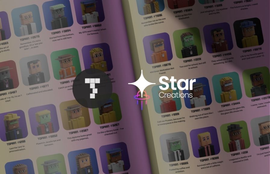 🚨 We're stoked to share the news that we're collab'ing with @StarCreationsMC to develop our series of games that in turn, provide our holders a direct stream of revenue.

What are we doing?

Phase 1:
@StarCreationsMC is known for their top-10 ranking Minecraft servers and will