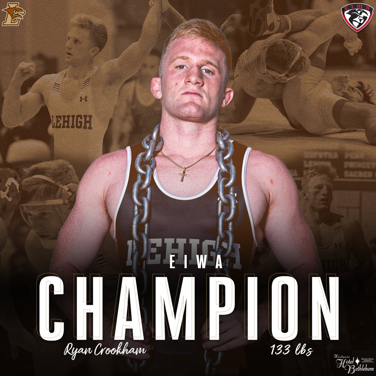 LehighMWREST's tweet photo. Did it again!

Crookham beats Arujau 10-6 to win the title at 133! https://t.co/iAGoAP90I9