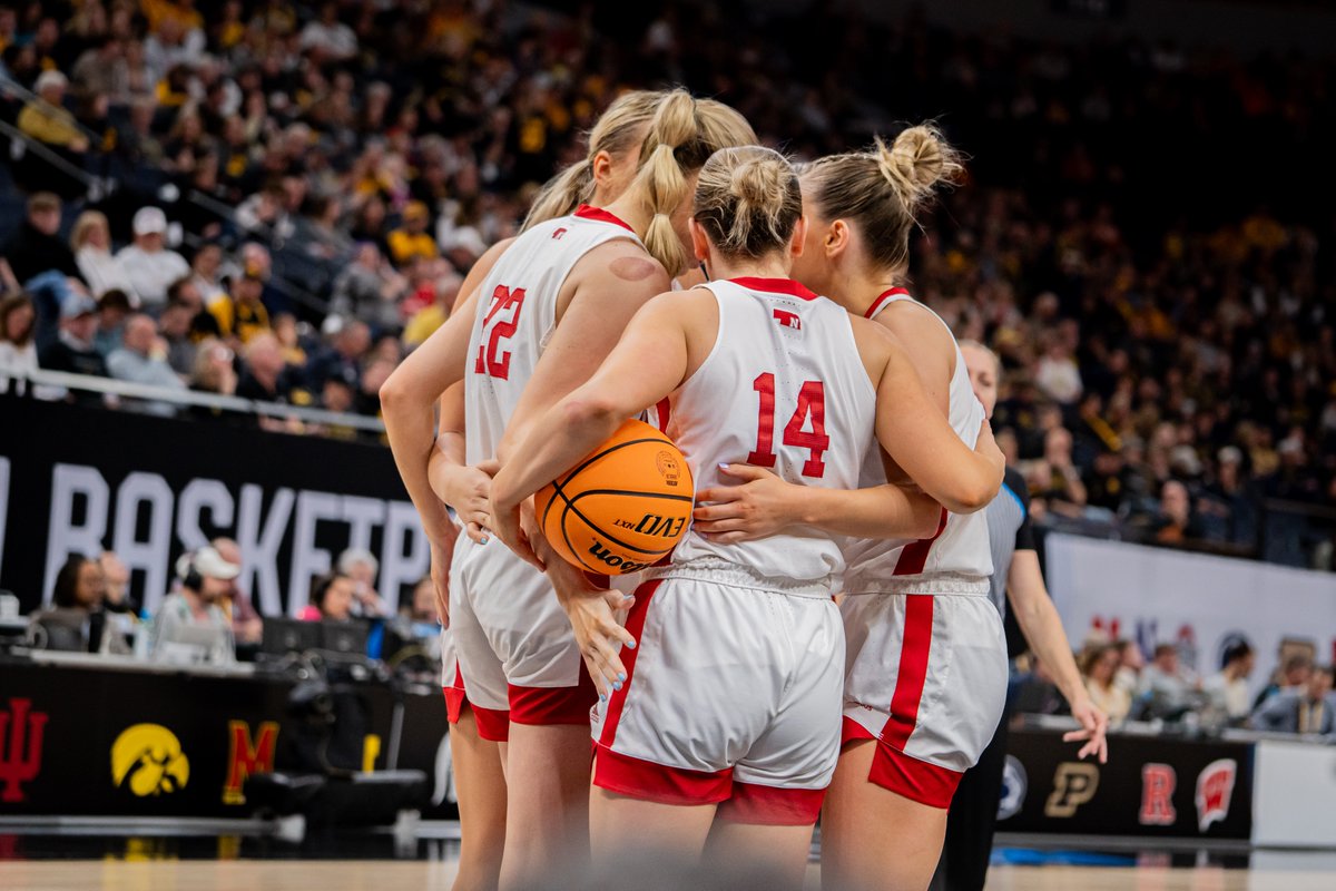Nebraska gets the win over Maryland to make it to the Big Ten Championship Game <a href="/HuskerWBB/">Nebraska Women's Basketball</a> 

Final Score: 78-68
📷: Adama Doucoure/Ballislife