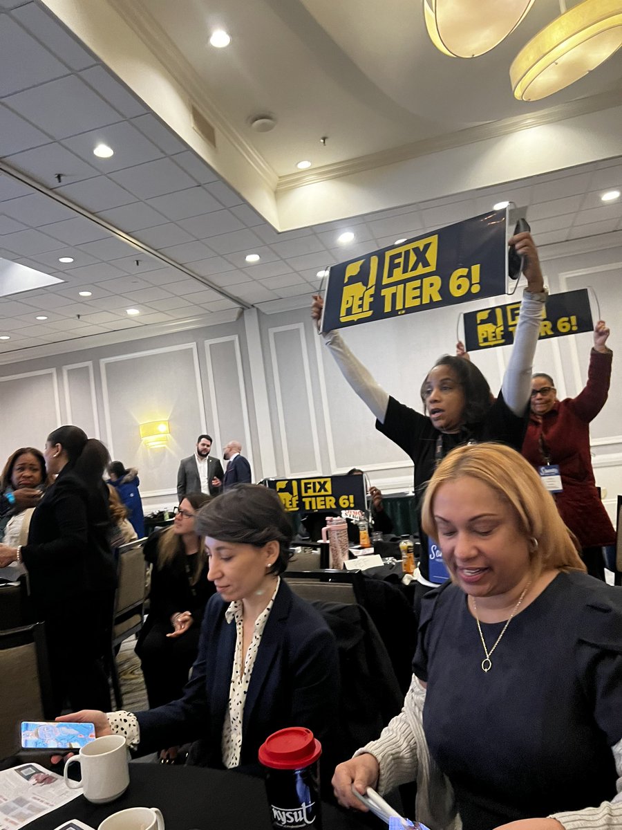 It’s time for fix tier 6! Thank you @NYSenatorRamos for advocating on behalf of union workers! @UFTDistrict25 @UFT @UFT_action