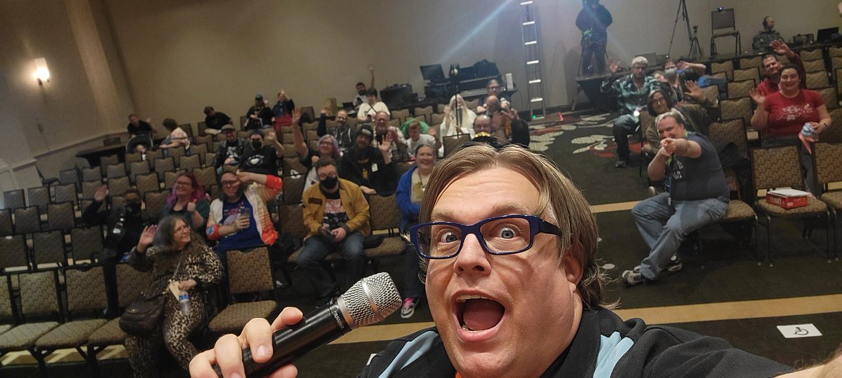 Now performing: THE GREAT LUKE SKI! Tune into the MarsCon 2024 Comedy Music Track! Video: twitch.tv/marscondementia Audio: dementiaradio.org:8027