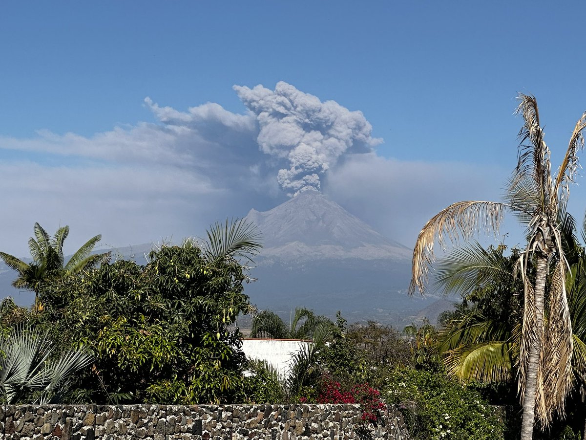 ¿Qué tal las fumarolas de Don Goyo la tarde de hoy?