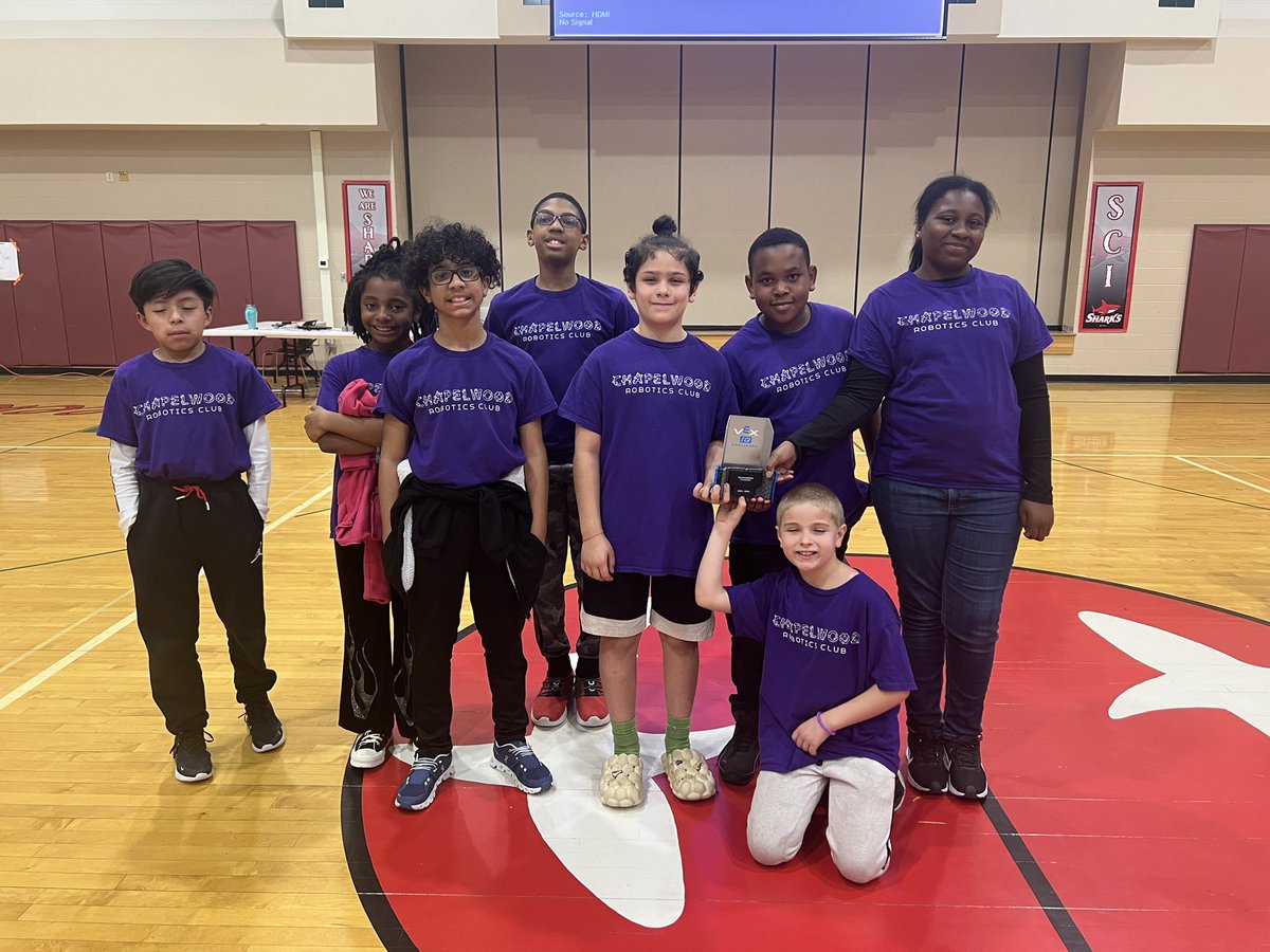 A great day for Chapelwood robotics. Team B&amp;Z tied for 1st in finals &amp; had a a drive off. Both tied again with an incredible score of 96! Team Z placed first with stoppage time of 3 secs. Team B placed 2nd .Team A placed 4th out of 50 robots!#wearewayne <a href="/CWChamps/">Chapelwood Elementary</a> <a href="/Mrs_CoachBrown/">Angela Brown</a>