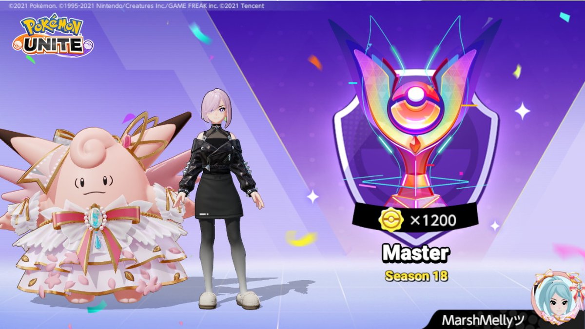 marshmelly05's tweet photo. #PokemonUNITE #NintendoSwitch https://t.co/kvsPE1ZDJn