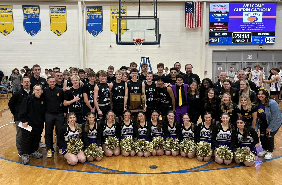 🏆Regional Champions🏆

Final 
Guerin Catholic 56
George Washington 39

Golden Eagles defeat the Continentals to claim a 3rd regional title in 4 years!

<a href="/Guerinhoops/">GuerinCatholicBball</a> <a href="/indyhsscores/">IndyStar HS Sports</a> <a href="/IHSAA1/">IHSAA</a> <a href="/Richie_Hall/">Richie Hall</a> <a href="/JohnRHarrell/">John Harrell</a>
