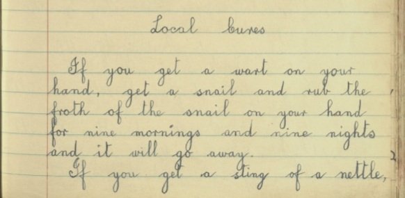 Fascinating how many of our old cures have proven medicinal qualities. One of the most common local old cure for warts (the slime of a snail) is often recorded in the schools folklore collection &amp; has since been proven to have a scientific basis
Ferrybank:
duchas.ie/en/cbes/475849