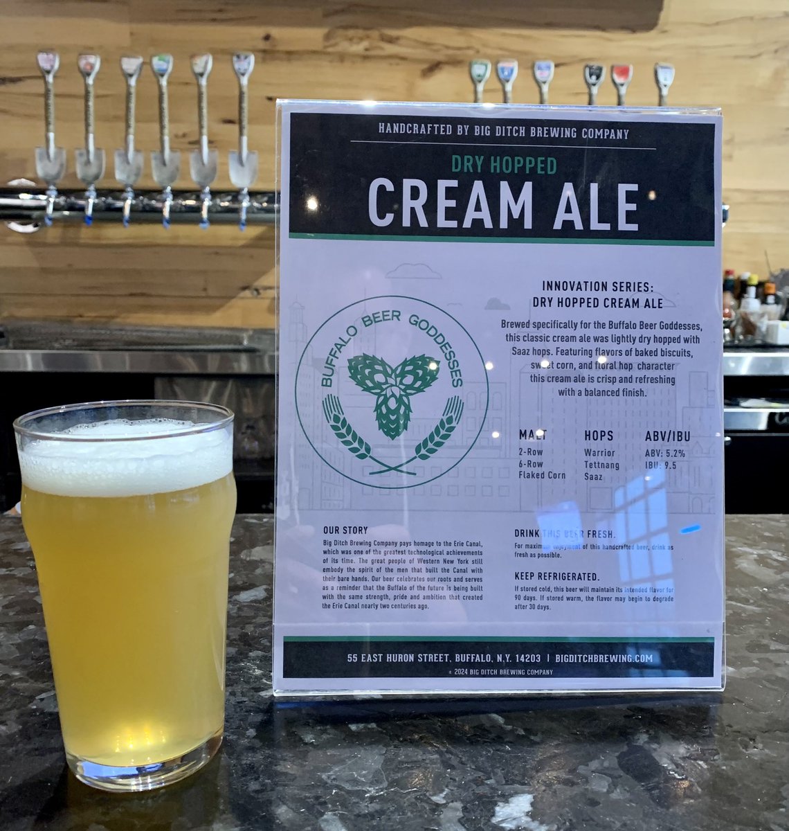 Big Ditch Brewing (@bigditchbrewing) on Twitter photo <a href="/beergoddesses/">Buffalo Beer Goddesses</a> see you soon! 🍻 <a href="/beergoddesses/">Buffalo Beer Goddesses</a> see you soon! 🍻